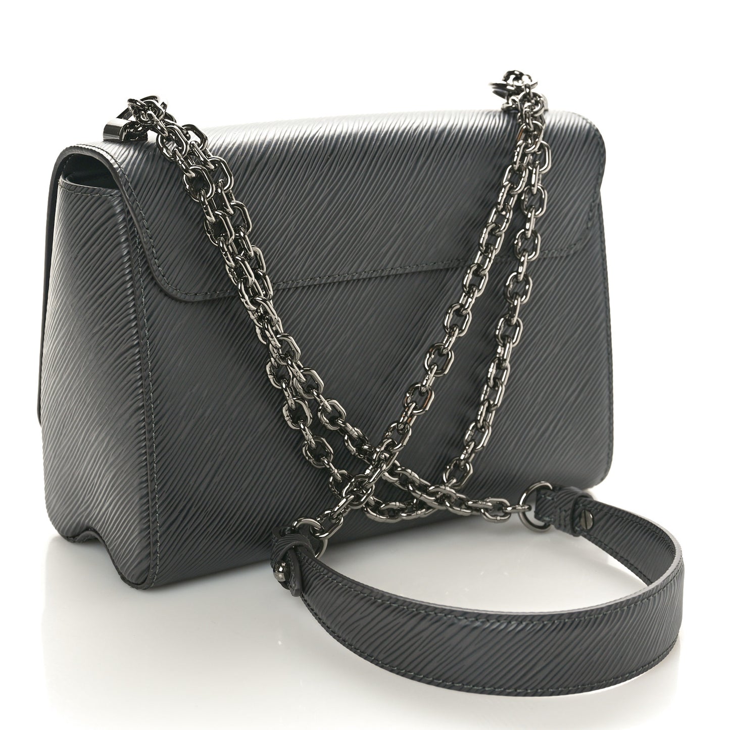 Epi Twist Shoulder Bag MM Etain