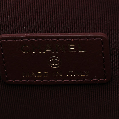 Chanel Caviar Quilted Mini Vanity Case With Chain Black 6 of 11