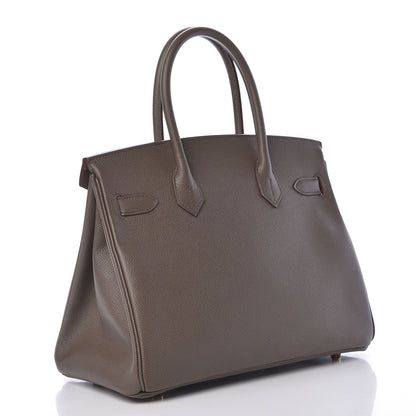 Hermes Epsom Birkin 30 Etain 3 of 11