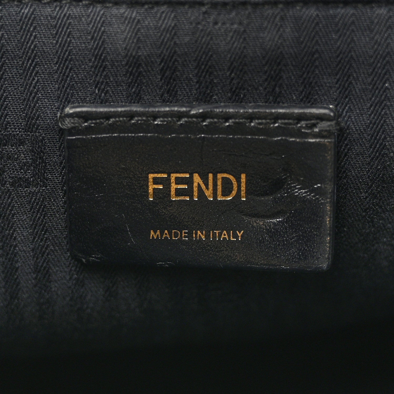 Fendi Vitello Elite Petite 2Jours Tote Black 6 of 12