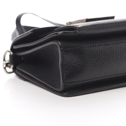 Givenchy Goatskin Mini GV3 Shoulder Bag Black 10 of 11