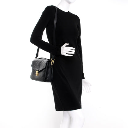 Louis Vuitton Empreinte Pochette Metis Black 2 of 13