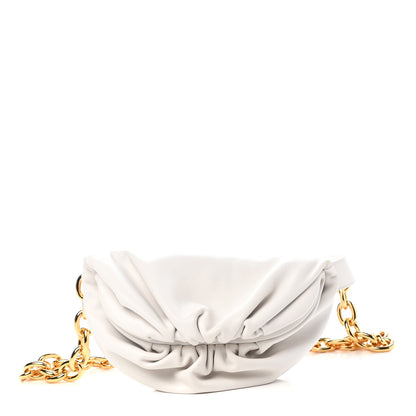Bottega Veneta Nappa The Belt Chain Pouch Chalk 1 of 9