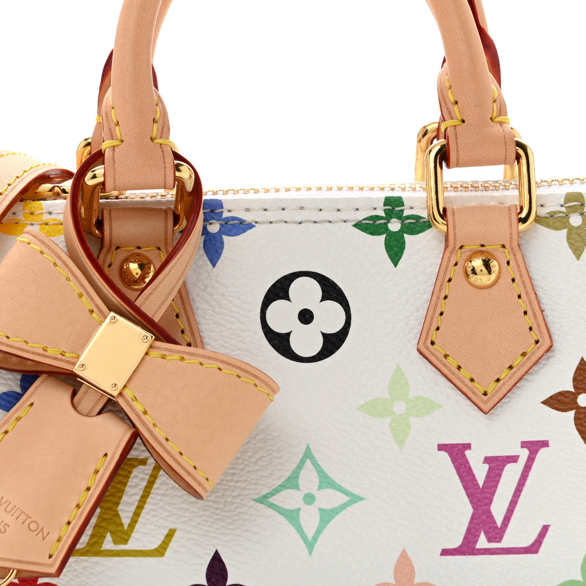LV X TM Monogram Multicolor Nano Speedy White