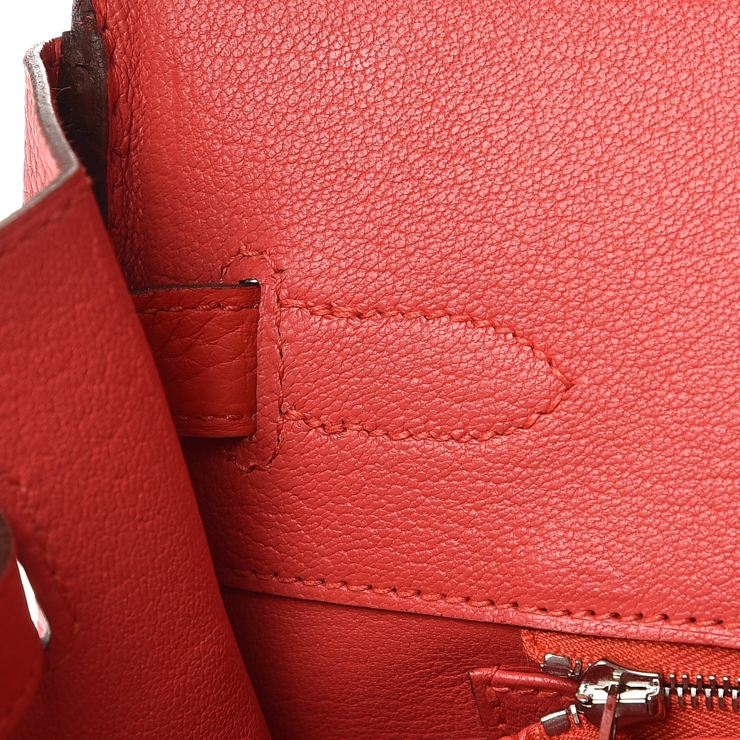 Togo Birkin 35 Rouge Tomate