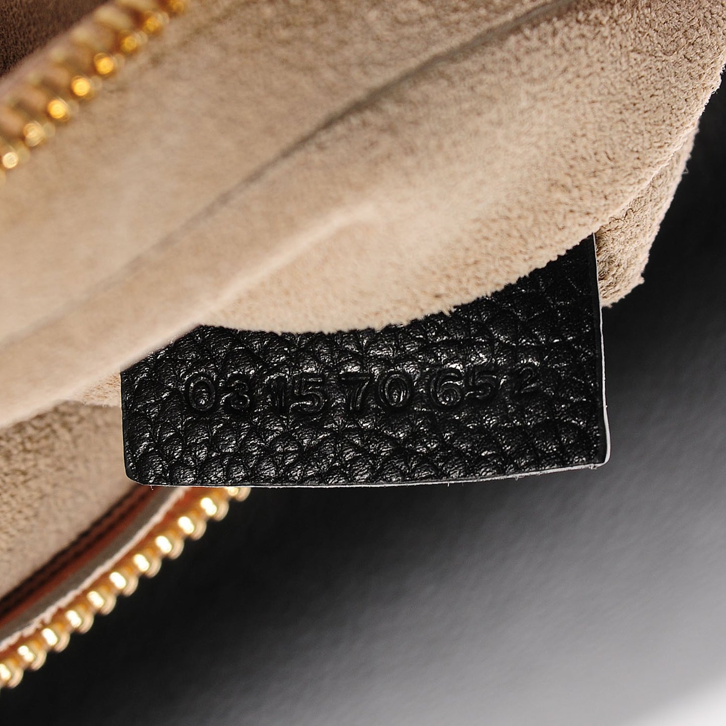Grained Calfskin Medium Faye Shoulder Bag Black