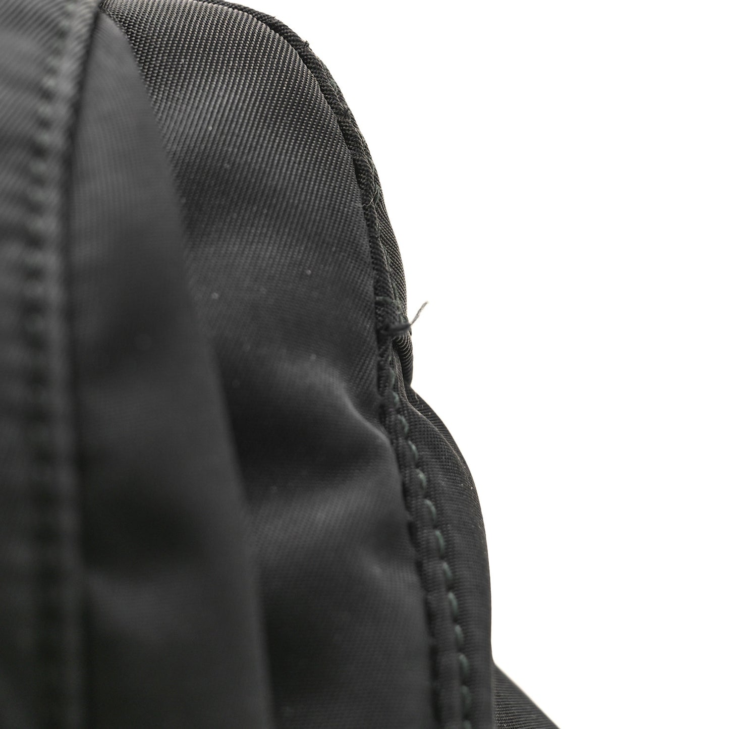 Tessuto Nylon Saffiano Messenger Bag Black