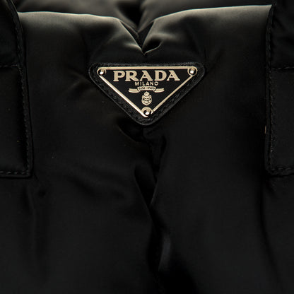 Prada Tessuto Nylon Bomber Duffle Black 10 of 10