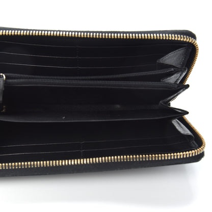 Gucci Patent Calfskin Soho Zip Around Wallet Black 5 of 7