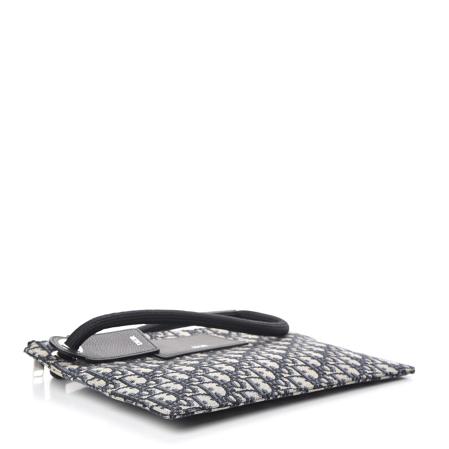 Oblique Pouch Clutch Blue