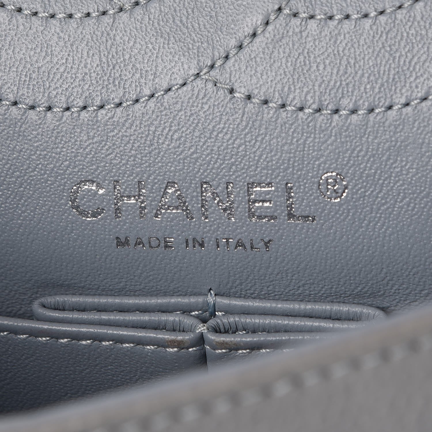 Chanel Caviar Quilted 2.55 Reissue Flap 225 Grey 6 of 7