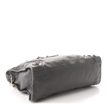 Balenciaga Agneau Giant 12 Rose Gold Hardware City Gris Tarmac 4 of 13