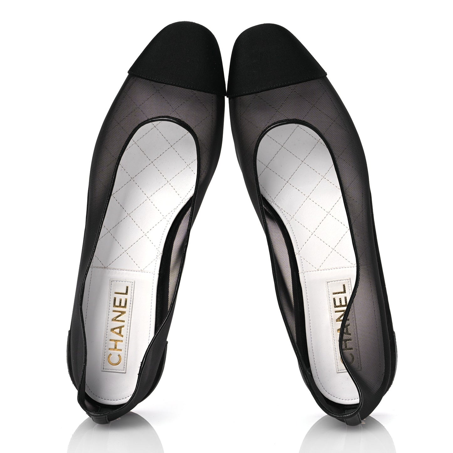 Mesh CC Ballerina Flats 41 Black
