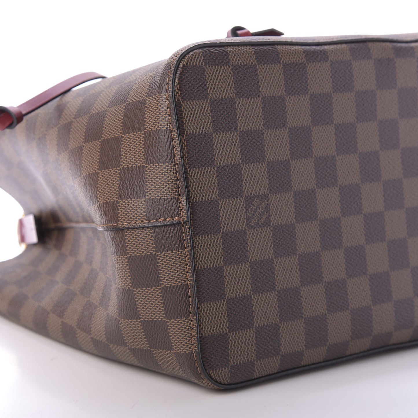 Damier Ebene Neonoe MM Cherry Berry