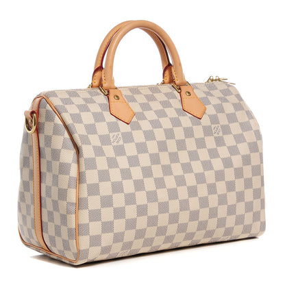 Louis Vuitton Damier Azur Speedy Bandouliere 30 3 of 7