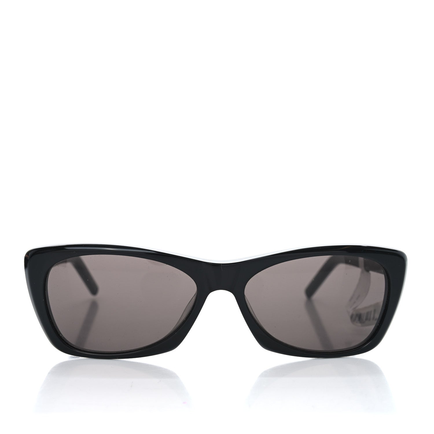 Saint Laurent Acetate Cat Eye Sunglasses SL 613 Black 2 of 8
