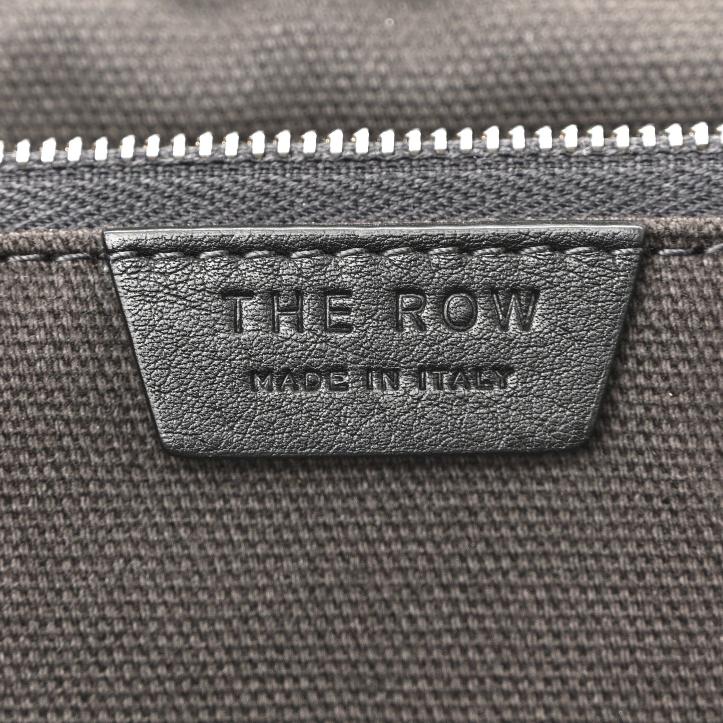 Cotton Twill East West Idaho Tote Dark Grey
