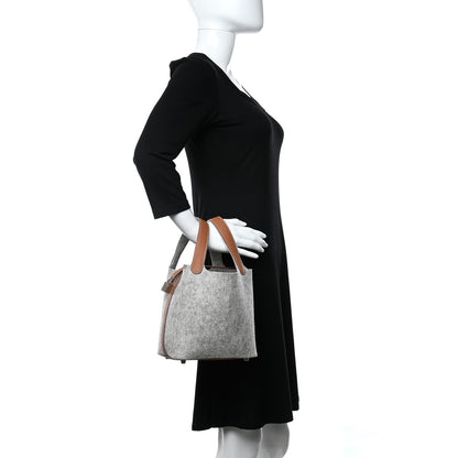 Hermes Feutre Swift Picotin Lock 18 PM Gris Clair Gold 2 of 10