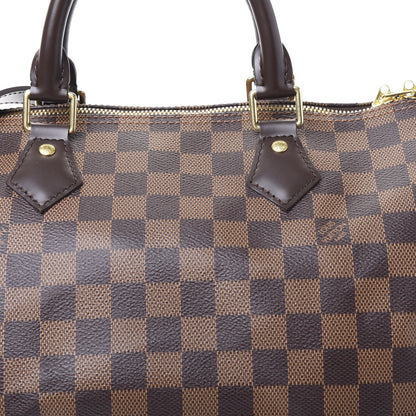 Louis Vuitton Damier Ebene Speedy Bandouliere 30 6 of 12