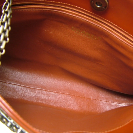 Chanel Patent Hybrid Rust Red 9 of 12