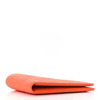 Louis Vuitton Taurillon Slender Wallet Orange 4 of 6