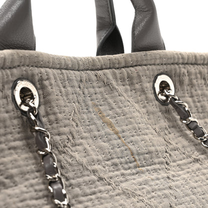 Chanel Canvas Large Double Face Shopping Tote Grey 11 of 11