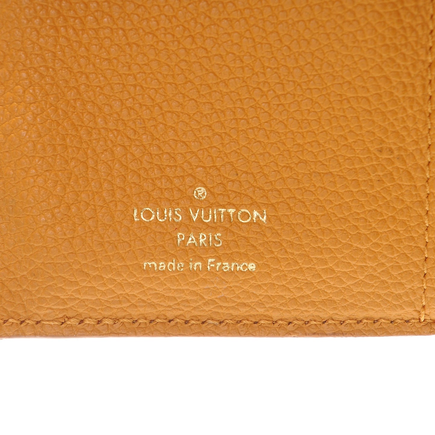 Empreinte Compact Curieuse Wallet Safran