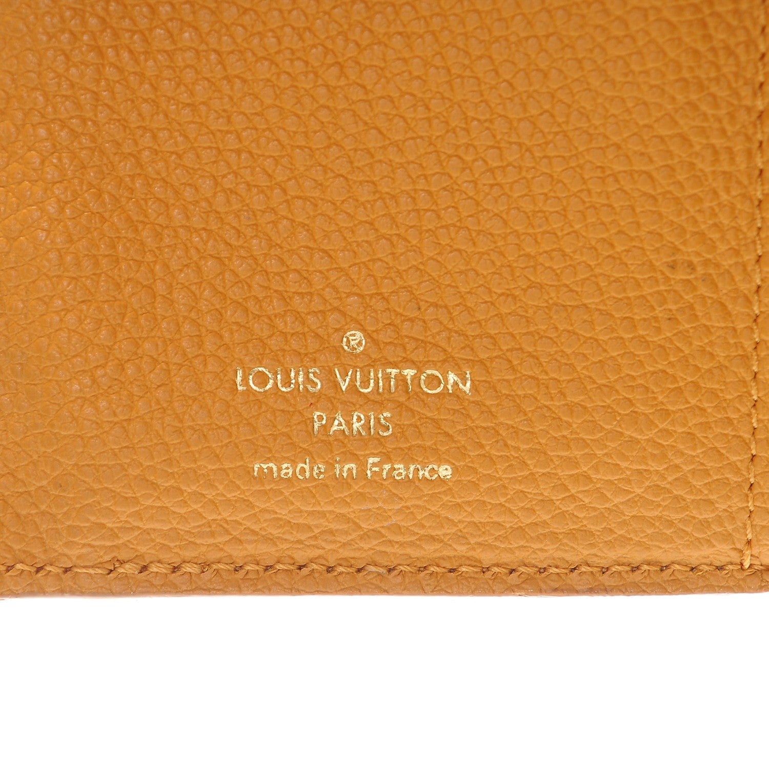 Louis Vuitton Empreinte Compact Curieuse Wallet Safran 6 of 6