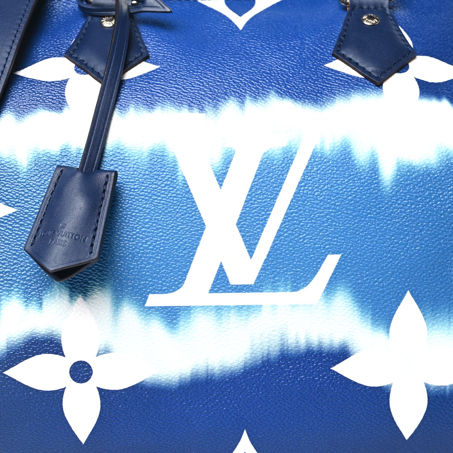 Louis Vuitton Monogram Escale Speedy Bandouliere 30 Blue 7 of 9