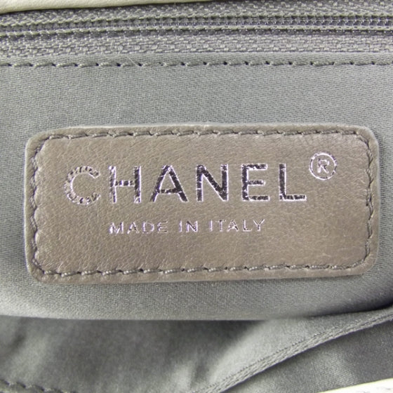 Chanel Leather Modern Chain Flap White 10 of 13