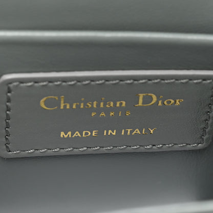 Christian Dior Box Calfskin 30 Montaigne Box Bag Gray 6 of 16