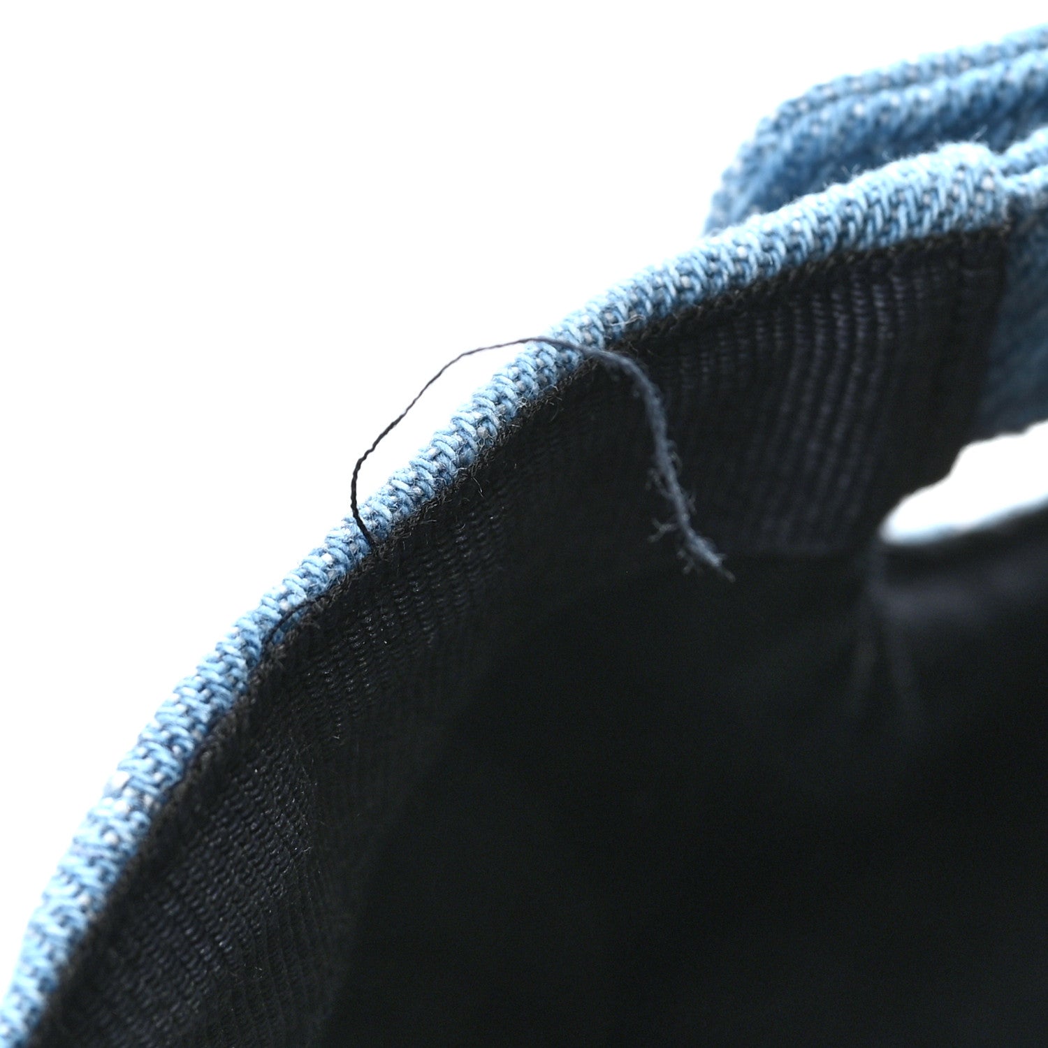 Chanel Denim Cap Hat Blue 9 of 9
