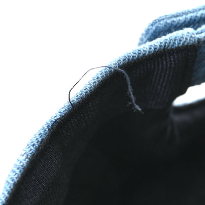 Chanel Denim Cap Hat Blue 9 of 9