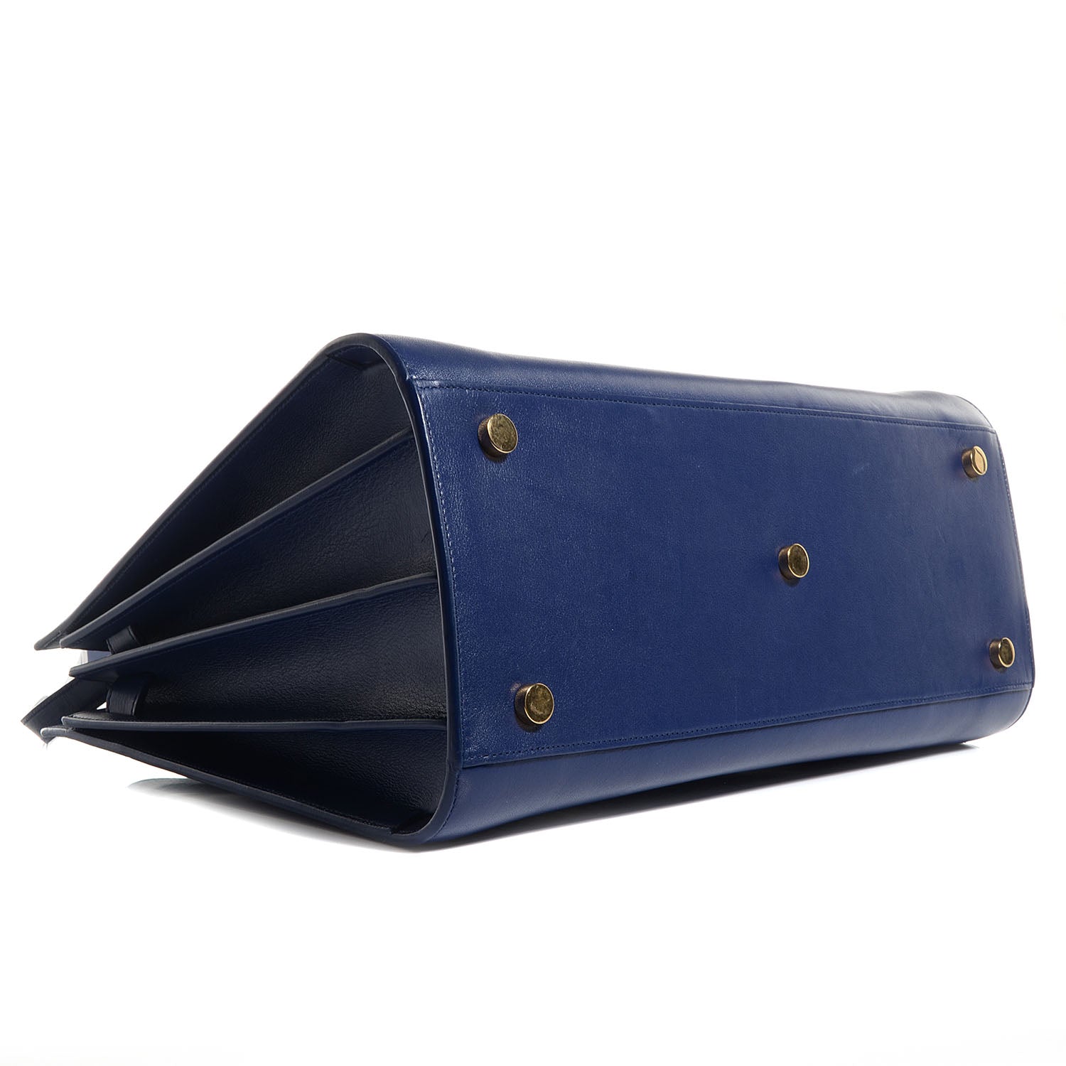 Saint Laurent Calfskin Small Sac De Jour New Marine 4 of 9