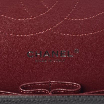 Chanel Caviar Quilted Jumbo Double Flap Black 7 of 9