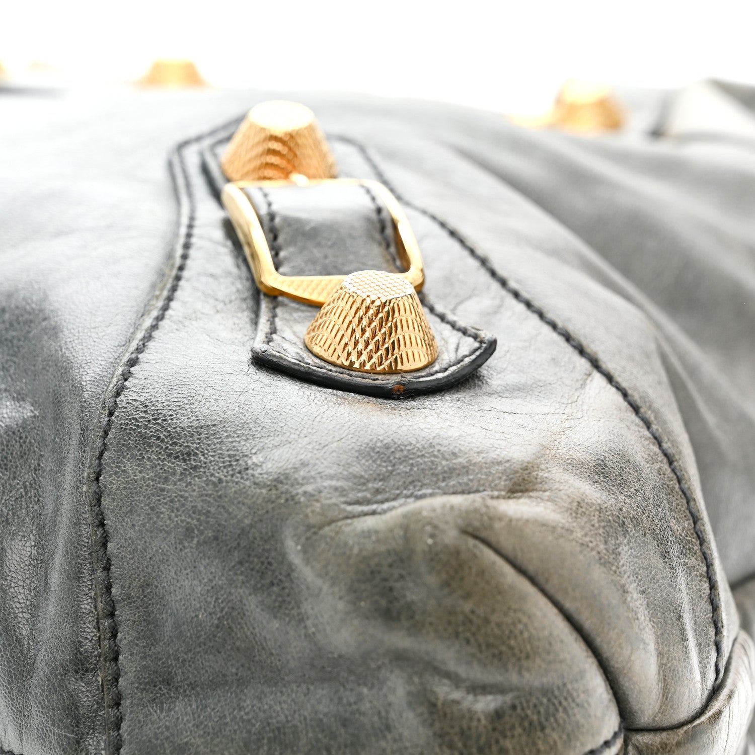 Balenciaga Agneau Giant 21 Gold Hardware Brief Anthracite 17 of 20
