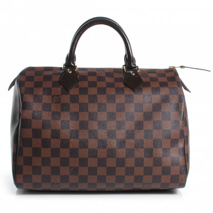 Louis Vuitton Damier Ebene Speedy 30 1 of 7