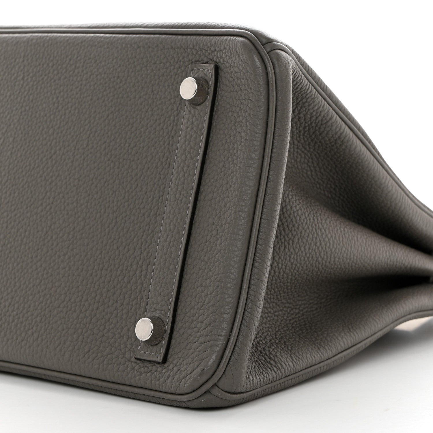 Hermes Togo BIRKIN 30 Gris Meyer 10 of 15