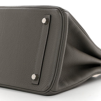 Hermes Togo BIRKIN 30 Gris Meyer 10 of 15