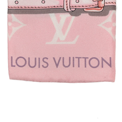 Louis Vuitton Silk Monogram Confidential Bandeau Light Pink 2 of 5