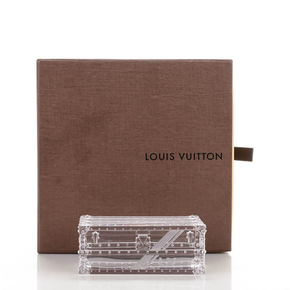 Louis Vuitton Crystal Trunk Paperweight 5 of 5