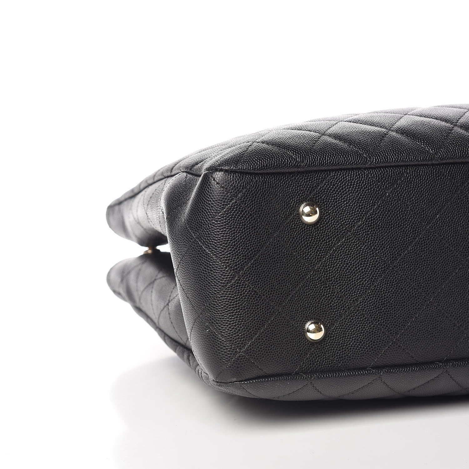 Chanel Caviar Quilted Large Classic Shopping Tote Black 8 of 12