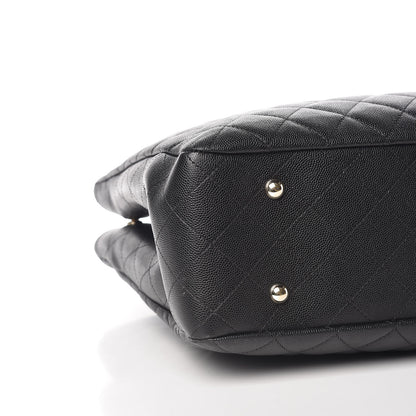 Chanel Caviar Quilted Large Classic Shopping Tote Black 8 of 12