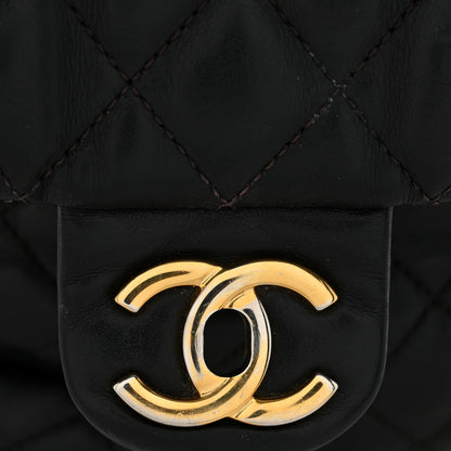 Chanel Lambskin Quilted Large Urban Spirit Backpack Black 13 of 18