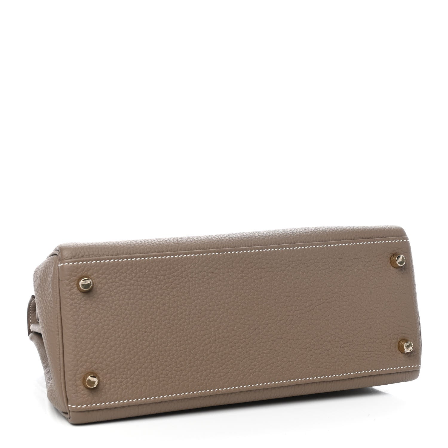 Hermes Togo Kelly Retourne 28 Etoupe 3 of 10