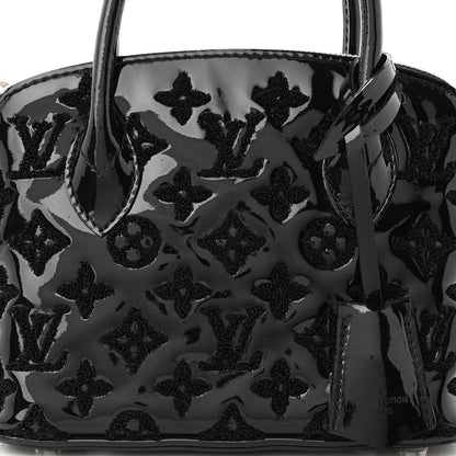 Louis Vuitton Patent Lambskin Fascination Lockit BB Black 6 of 8