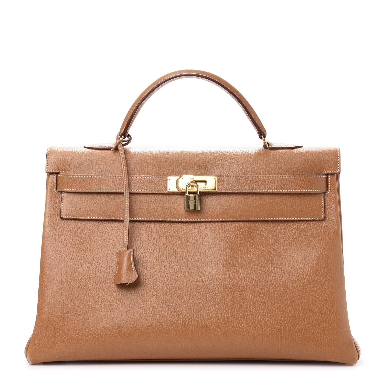 Hermes Ardennes Kelly Retourne 40 Naturelle 1 of 12
