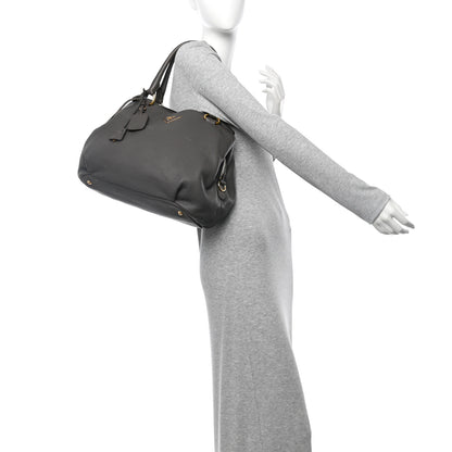 Prada Cervo Deerskin Tote Grigio 2 of 11