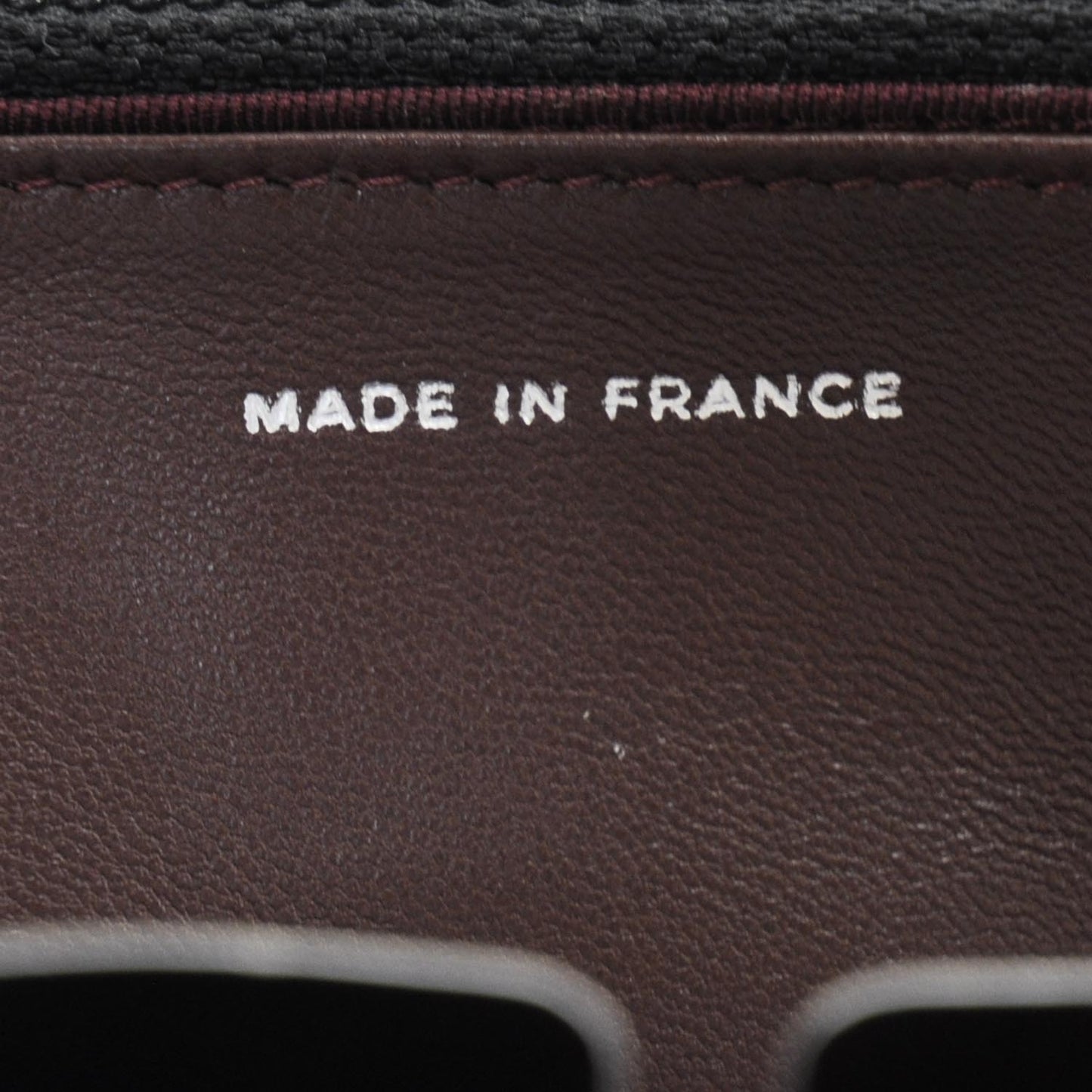 Lambskin Quilted Wallet On Chain WOC Black SHW
