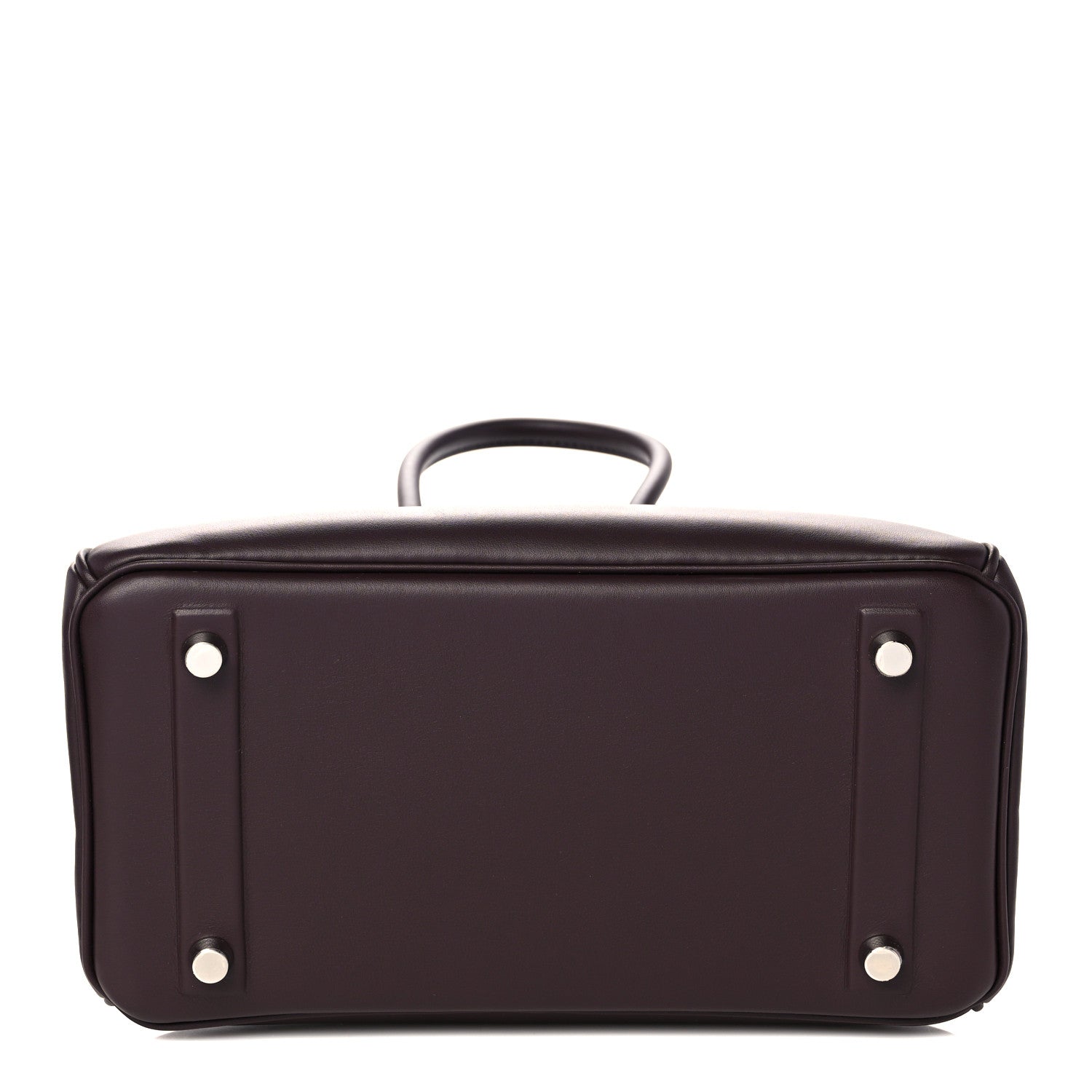 Hermes Swift Birkin Shadow 25 Rouge Sellier 6 of 27